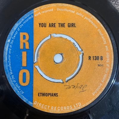 The Ethiopians - Train To Skaville / You Are The Girl picture 2
