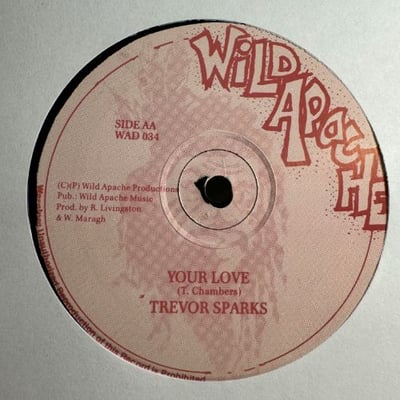 Super Cat, Trevor Sparks - Dally My Baby / Your Love picture 2