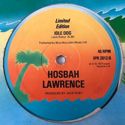 Hosbah Lawrence - Gold Spoon / Idle Dog picture 2