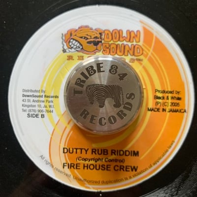 Sizzla, Firehouse Crew - Righteousness / Dutty Rub Riddim picture 2