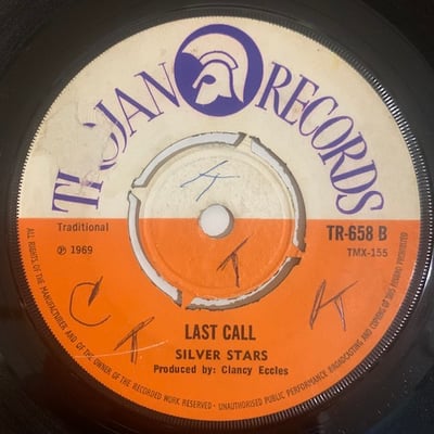 Clancy Eccles, The Silverstars - Fattie Fattie / Last Call picture 2