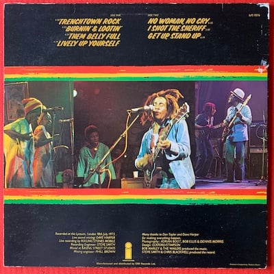 Bob Marley & The Wailers - Live! At The Lyceum picture 2
