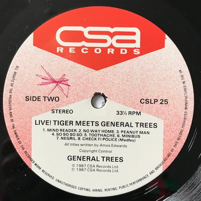 Tiger, General Trees - In Concert picture 4