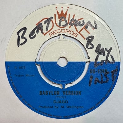 Djago - Rebel Train / Babylon picture 2