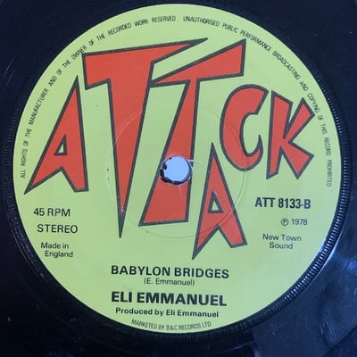 Eli Emmanuel - Stranger In Love / Babylon Bridges picture 2