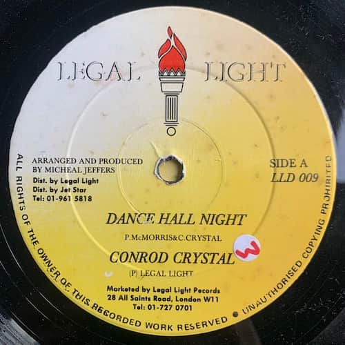 Conrad Crystal – Dance Hall Night