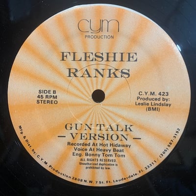 Fleshy Ranks - Gun Talk picture 2