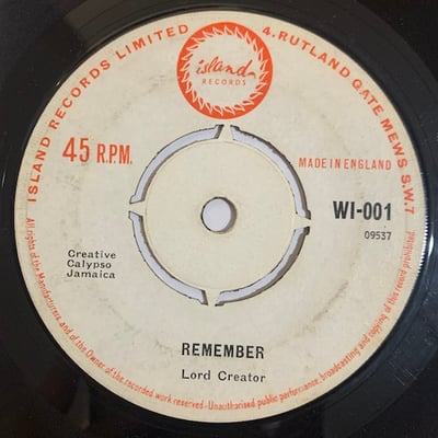 Lord Creator - Independent Jamaica Calypso picture 2