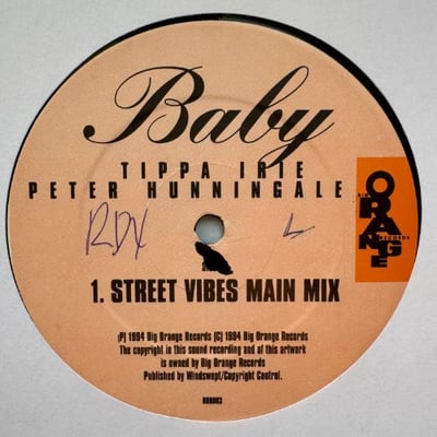 Tippa Irie, Peter Hunnigale - Baby picture 3