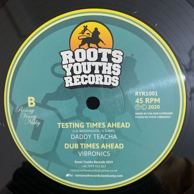 Vibronics, Daddy Teacha - Infinitum / Testing Times Ahead picture 2