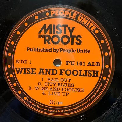 Misty In Roots - Wise And Foolish picture 6