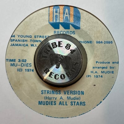 Dennis Walks, Mudies All Stars - Margaret / Strings Version picture 2