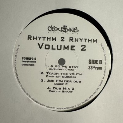 Various - Rhythm 2 Rhythm Vol 2 Joe Frasier / Tucu picture 6