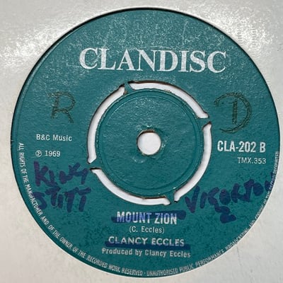 King Stitt, Clancy Eccles - Vigarton 2 / Mount Zion picture 2