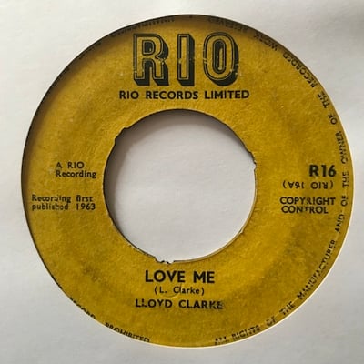 Lloyd Clarke - Love Me / Half As Much picture 2