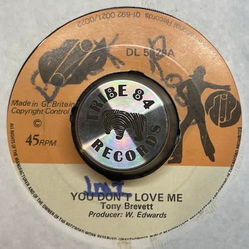 Tony Brevett – You Don’t Love Me