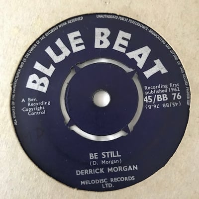 Derrick Morgan - Sunday, Monday / Be Still picture 2