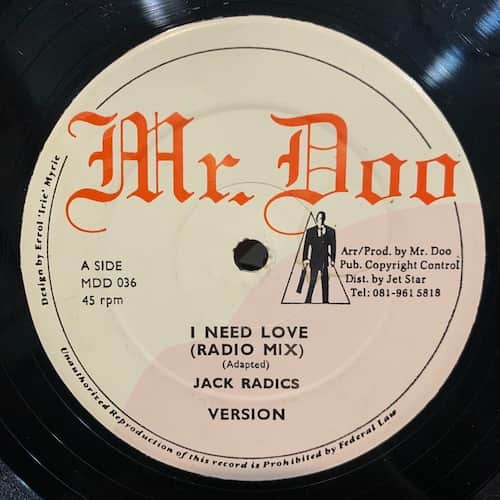 Jack Radics – I Need Love