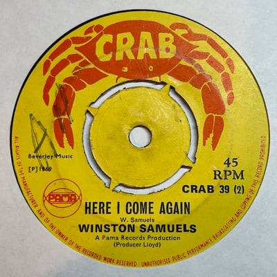 Little Roy, Winston Samuels - Without My Love / Here I Come Again picture 2