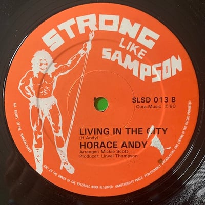 Sammy Dread, Papa Tullo, Horace Andy - Morning Love / Living In The City picture 2