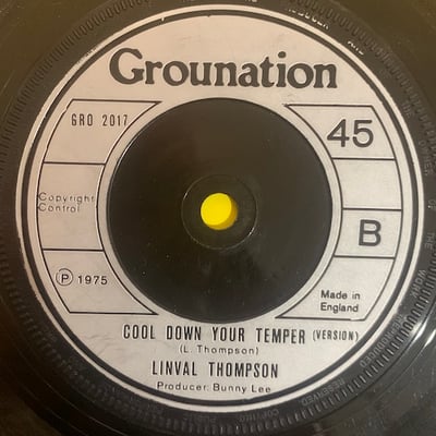 Linval Thompson - Cool Down Your Temper picture 2