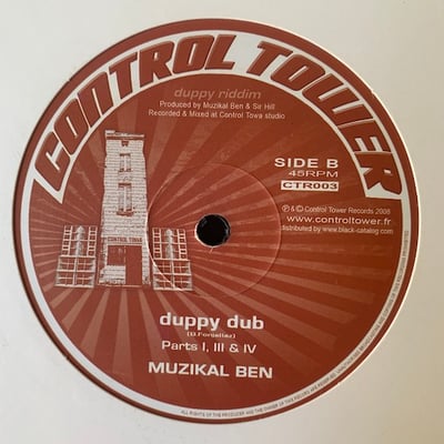 The Dub Machinist, Muzikal Ben - Meditation Riddim / Duppy Riddim picture 2