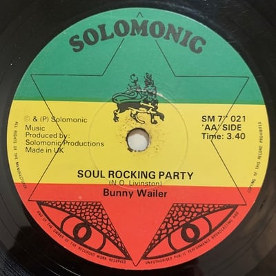 Bunny Wailer - Electro Rap picture 2