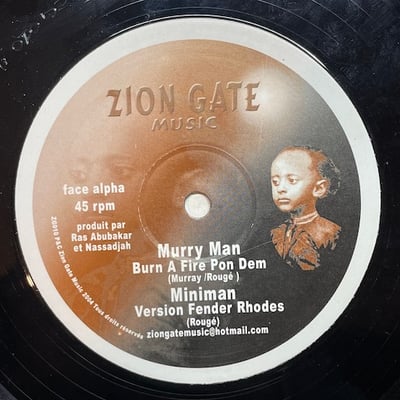 Murray Man, Kenny Knots - Burn A Fire Pon Dem / Roots Music picture 2