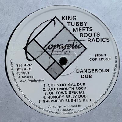King Tubby, The Roots Radics - Dangerous Dub picture 3