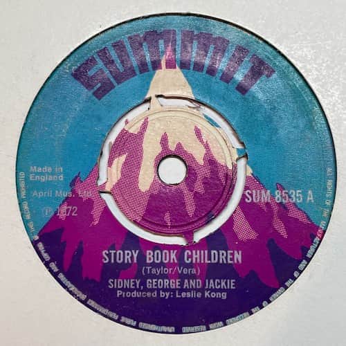 Sidney, George And Jackie – Story Book Children / Gorgeous Marvelous