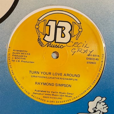 Ray Simpson - Turn Your Love Around picture 2