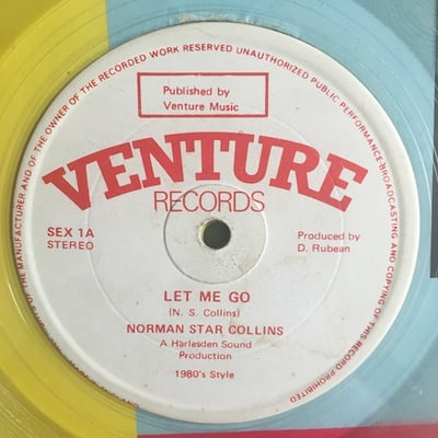 Norman Collins - Let Me Go / Action Replay picture 2