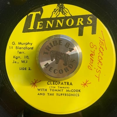 The Tennors, Tommy McCook & The Supersonics - Ride Yu Donkey / Cleopatra picture 2