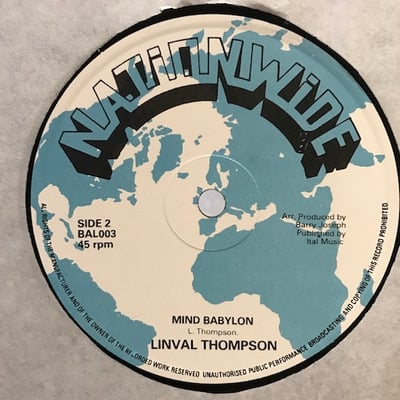 Linval Thompson - Stepping Out Of Babylon picture 2