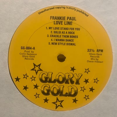 Frankie Paul - Love Line picture 4