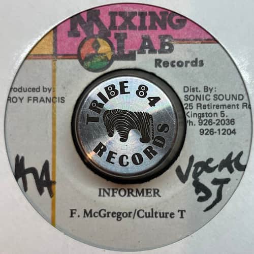Freddie McGregor, Culture T – Informer