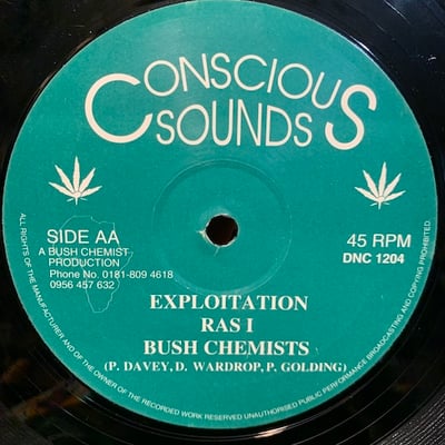 Ras-I, The Bush Chemists - Bad Boys / Exploitation picture 2