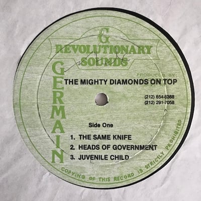 The Mighty Diamonds - Heads Of Government picture 3