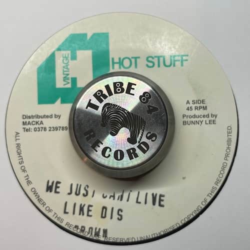 Barry Brown – We Just Can't Live Like This