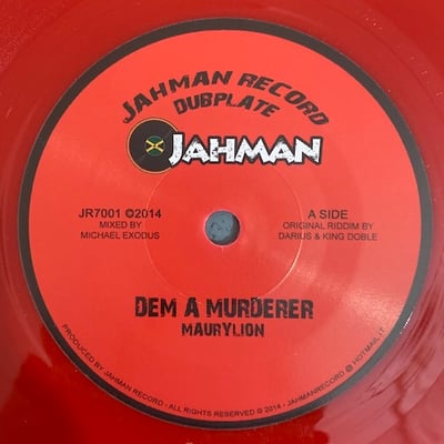 MauryLion, Ras Mat-I - Dem A Murderer/ Forward Jahman picture 3