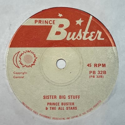 Prince Buster's All Stars - Still / Sister Big Stuff picture 2