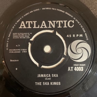 The Ska Kings - Oil In My Lamp / Jamaica Ska picture 2