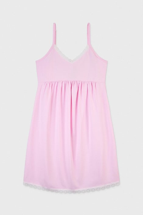 Katoenen zwangerschapsnachthemd Lace kort