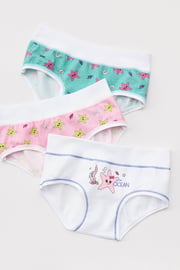 3PACK meisjesslips Ocean katoen