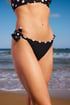 Damen Bikini-Unterteil Dots 02DotsATX_kal_01 - schwarz-weiß