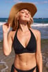 Dames bikinitop Lagoon Soft II 04BasicATX_01 - zwart