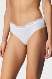 Majtki klasyczne Lea z koronką