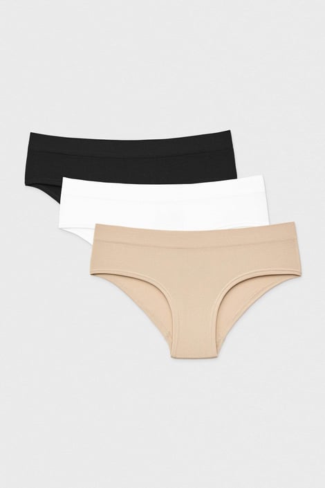 3PACK Hipster gaćice Flexi bešavne