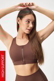 Αθλητικό σουτιέν Zari ενισχυμένο χωρίς μπανέλες