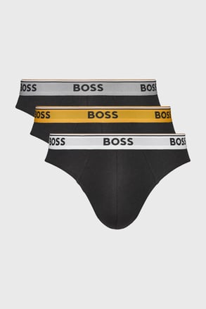 3PACK Βαμβακερό σλιπ BOSS Power